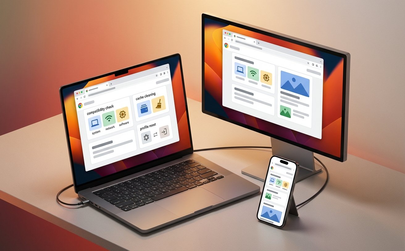 谷歌浏览器跨设备同步与系统设置说明